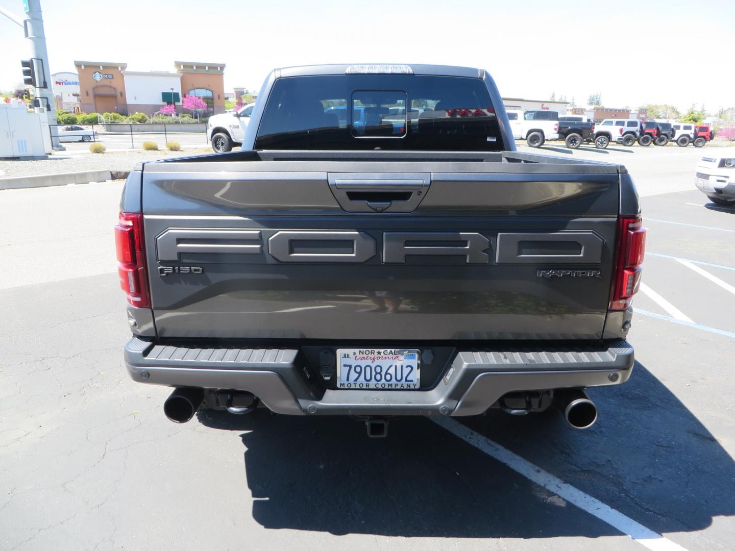 2019 CHARCOAL /BLACK Ford F-150 F-150 Raptor (1FTFW1RG6KF) with an 3.5L V6 ECOBOOST engine, automatic transmission, located at 2630 Grass Valley Highway, Auburn, CA, 95603, (530) 508-5100, 38.937893, -121.095482 - Photo#5